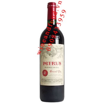 Rượu vang chateau Petrus Pomerol 1985