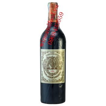 Rượu vang Chateau Pichong Longueville Baron Grand Cru Classe 2016