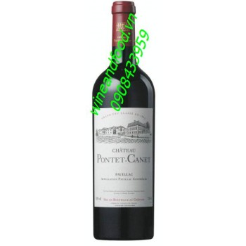Rượu vang chateau Pontet Canet Grand Cru Classe 2007