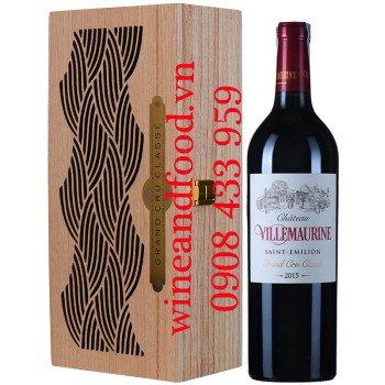 Rượu vang chateau Villemaurine Saint Emilion Grand Cru Classé 750ml