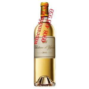Rượu vang Sauternes chateau D’yquem 1er Cru Classé 2011