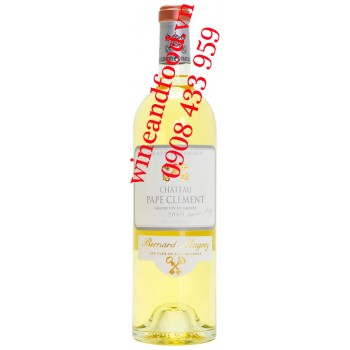 Rượu vang trắng chateau Pape clement Grand Cru classé 2010