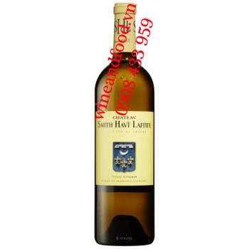 Rượu vang trắng chateau Smith Haut Lafitte Pessac Léognan Cru Classé 2013