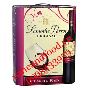 Rượu vang Lamothe Parrot Original 3l
