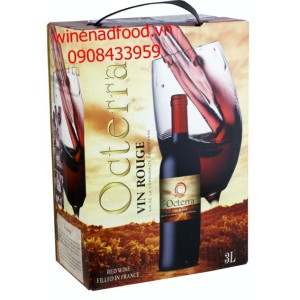 Rượu vang Octerra 3l