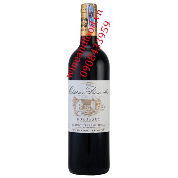 Rượu vang Bordeaux chateau Bauvallon 750ml