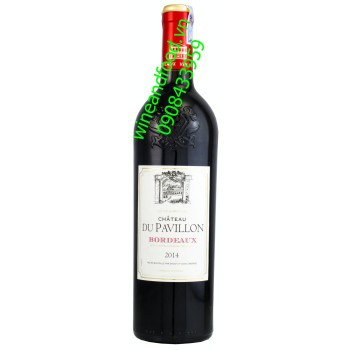 Rượu vang Bordeaux Chateau Du Pavillon 750ml