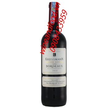 Rượu vang Bordeaux Kressmann