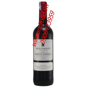 Rượu vang Bordeaux superieur Kressmann