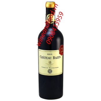 Rượu vang chateau Bazin cotes du Marmandais