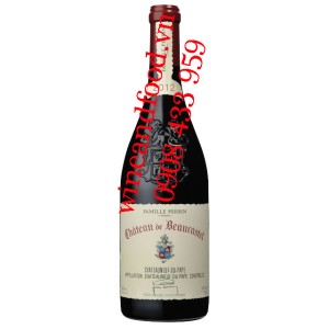 Rượu vang chateau Beaucastel Chateauneuf du Pape 2012