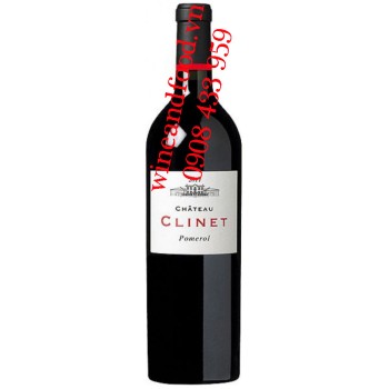 Rượu vang chateau Clinet Pomerol 2010