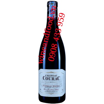 Rượu vang chateau Courac Côtes du Rhône 750ml