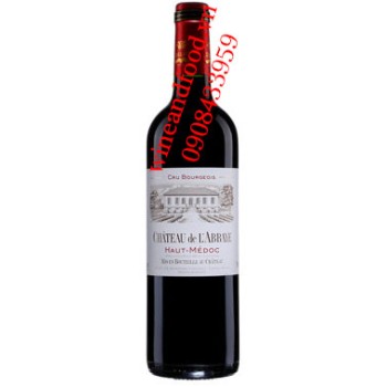 Rượu vang Chateau de L'abbaye Haut Medoc 750ml
