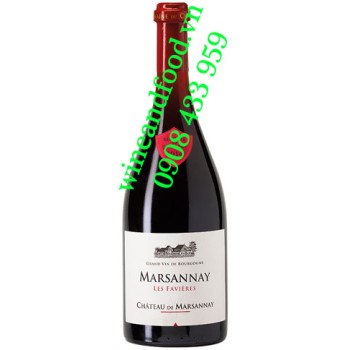 Rượu vang Chateau De Marsannay Favieres 750ml