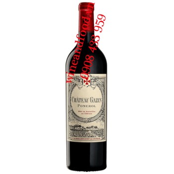 Rượu vang chateau Gazin Pomerol 2010