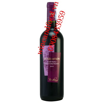 Rượu vang chateau Haut Meyreau Generation 750ml