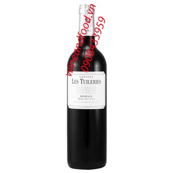 Rượu vang chateau Les Tuileries