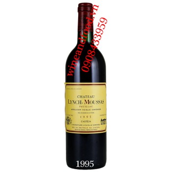 Rượu vang chateau Lynch Moussas 1995