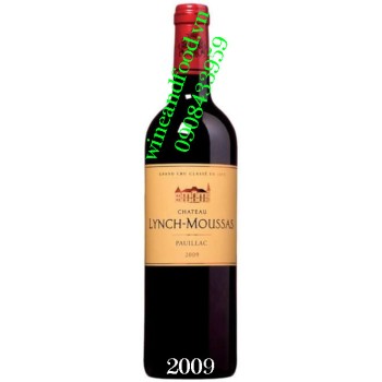 Rượu vang chateau Lynch Moussas 2009