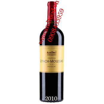 Rượu vang chateau Lynch Moussas 2010
