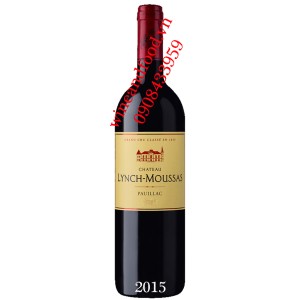 Rượu vang chateau Lynch Moussas 5 eme Cru Classe Pauillac 2016