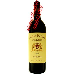 Rượu vang chateau Malescot 2003