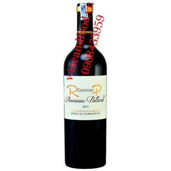 Rượu vang chateau Rousseau Pallard 750ml