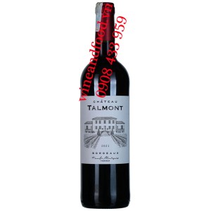Rượu vang château Talmont Bordeaux famille Mourgues