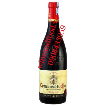 Rượu vang Chateauneud du Pape Victor Berard 750ml