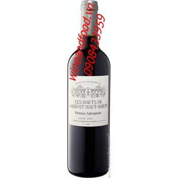 Rượu vang đỏ Chateau Larrivet Haut Brion 2009