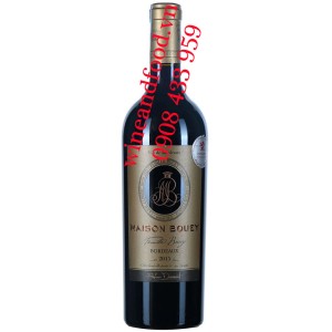 Rượu vang đỏ Maison Bouey 2015