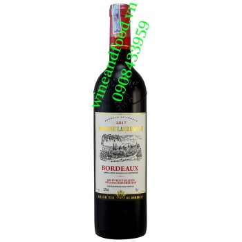 Rượu vang Domaine Laurenceau Bordeaux 750ml