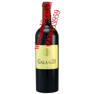 Rượu vang Gala G20 750ml