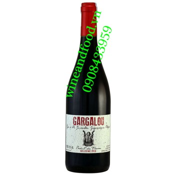 Rượu vang Gargalou đỏ 750ml