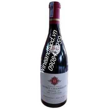 Rượu vang Gevrey Chambertin Premier Cru Les Cazetiers