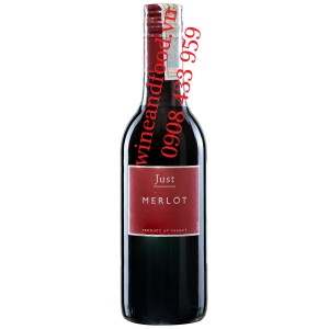 Rượu vang Just Merlot mini 250ml