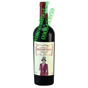 Rượu vang La Reserve De Monsieur Rouge Bordeaux