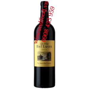 Rượu vang Le Petit Haut Lafitte Pessac Léognan 2eme Vin 2013