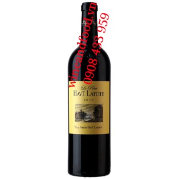 Rượu vang Le Petit Haut Lafitte Pessac Léognan 2eme Vin 2013