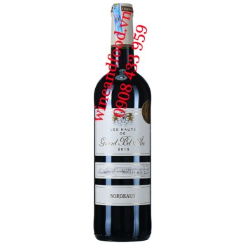 Rượu vang Les Hauts de Gromel Bel Air 750ml