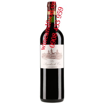 Rượu vang Les Pagodes De Cos 2ème vin Saint stèphe 2014