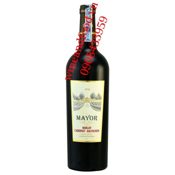 Rượu vang Mayor Merlot Cabernet Sauvignon 750ml