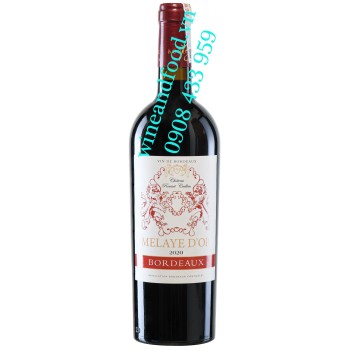 Rượu vang Melaye D'or Bordeaux 750ml
