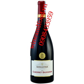 Rượu vang Monastier Cabernet Sauvignon Pays D'OC 750ml