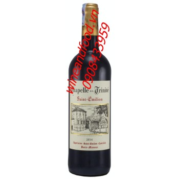 Rượu vang Saint Emilion Chapelle De La Trinite