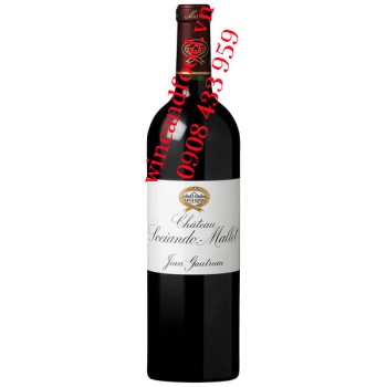 Rượu vang chateau Sociando Mallet Haut Medoc Cru Bourgeois 2013