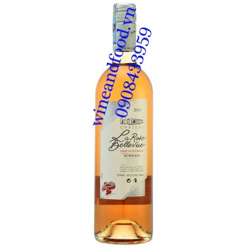 Rượu vang hồng chateau La Rose Bellevue 750ml