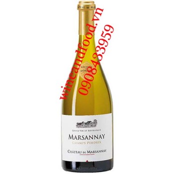 Rượu vang chateau de Marsannay Champs Perdrix Bourgogne trắng