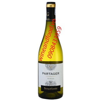 Rượu vang trắng B&G Partager 750ml